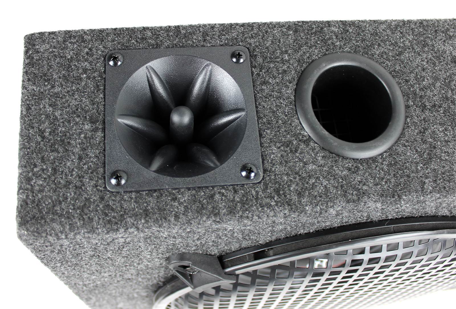 Pyramid PP12 Dual 12" 300W Subs Car Subwoofers + Monoblock R1100M Amp + Wiring