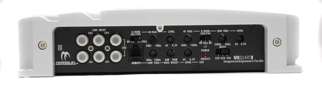 MB Quart Nautic NA710.5 710W 5 Channel Marine Amplifier | Open Box