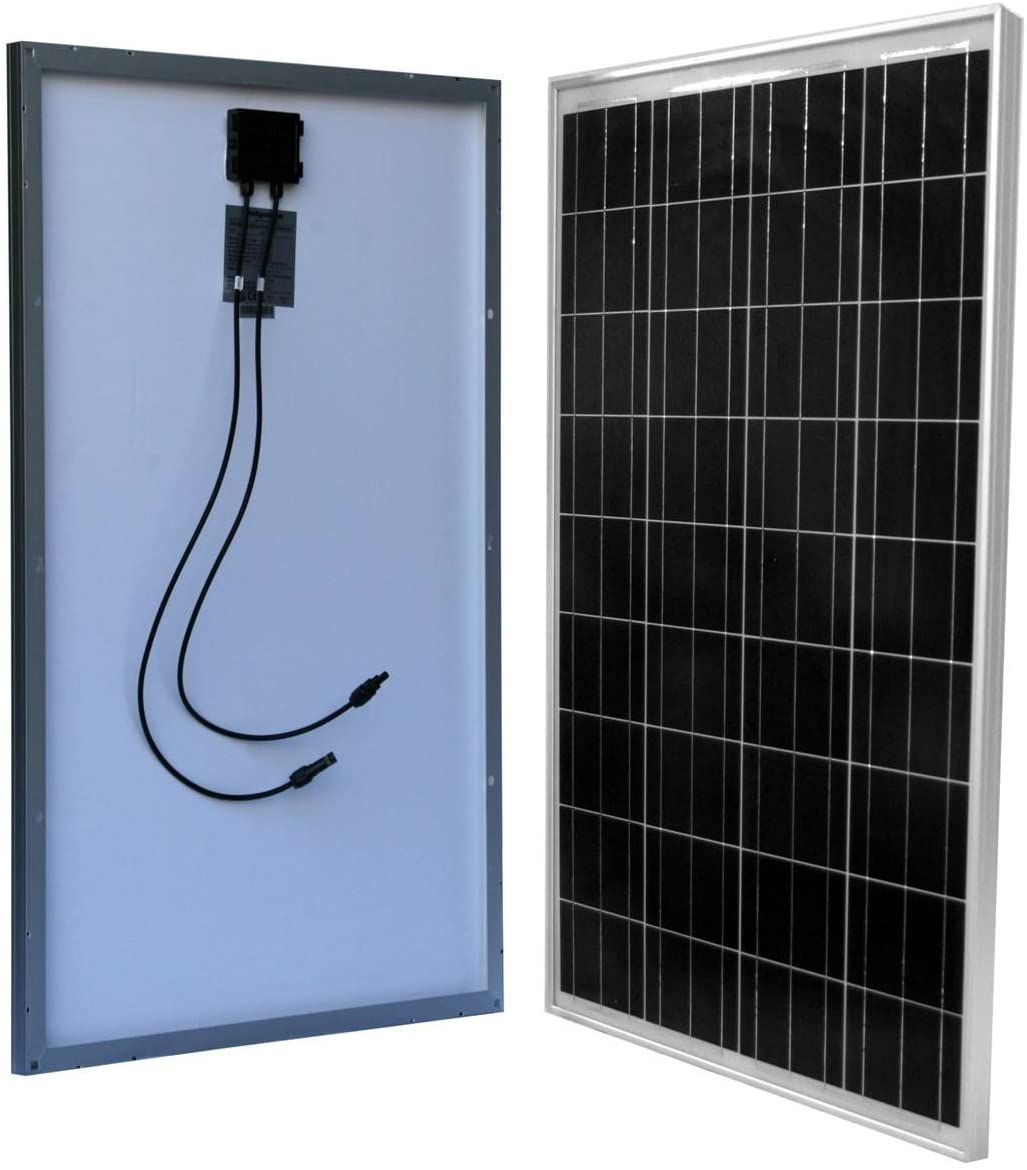 Windy Nation 100W Polycrystalline Solar Panel 12V Battery Charger (Open Box)
