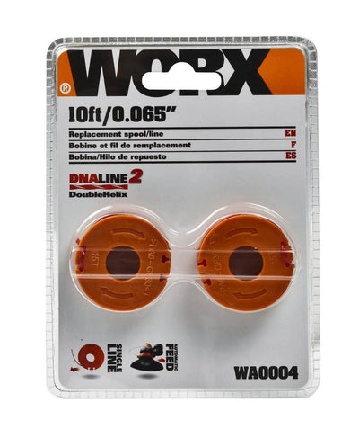 20) WORX WA0004 Replacement 10-Foot Grass Trimmer/Edger Spool Lines