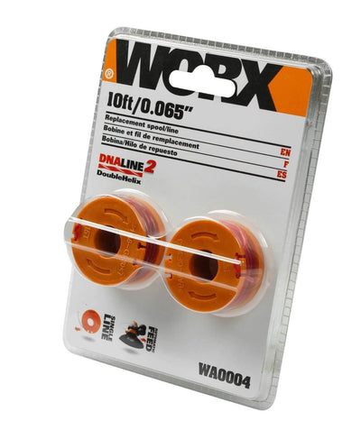 20) WORX WA0004 Replacement 10-Foot Grass Trimmer/Edger Spool Lines