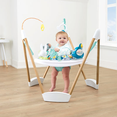 Exersaucer Woodland Wonder Baby Play Activity Center Jumper (Used) - VMInnovations