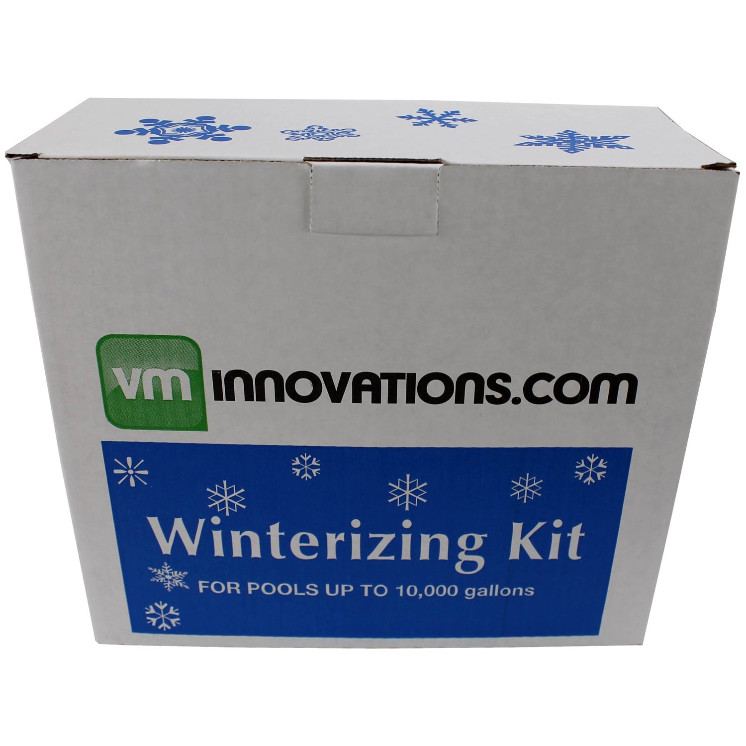 Swimming Pool 10,000 Gallon Winterizing Chemical Kit & 4 Foot Cover Air Pillow