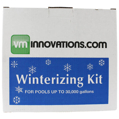 Swimming Pool Winterizing Chemical Treatment Closing Kit - Up To 30,000 Gallons