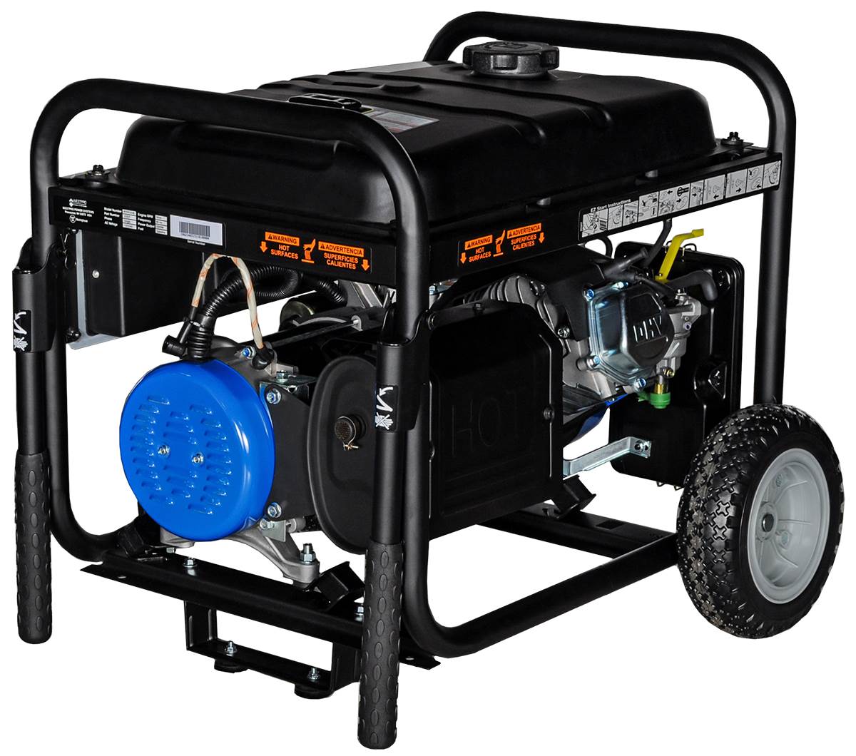 Westinghouse WH6500E Portable Electric Start Gas Generator 6500 Watts - Damaged