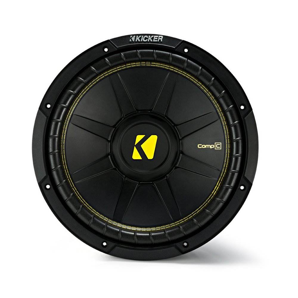 Kicker 12" 600W Subwoofer Pair w/ Dodge Ram Quad Sub Box & 1100W Amplifier & Kit