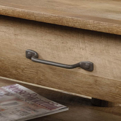 Sauder Woodworking Boone Mountain Log Cabin Coffee Table Craftsman - Open Box