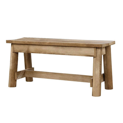 Sauder Woodworking Boone Mountain Mud Room Home Log Bench Craftsman (Open Box)