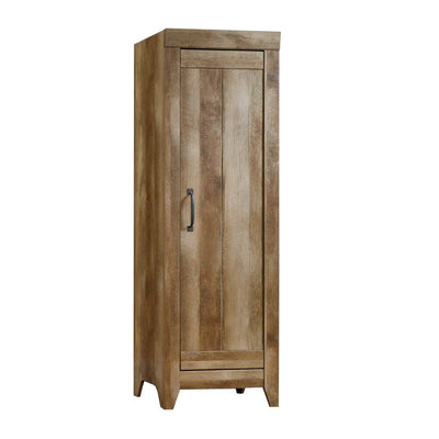 Sauder Furniture 418137 Storage Craftsman Oak Tall Narrow Cabinet (Open Box)