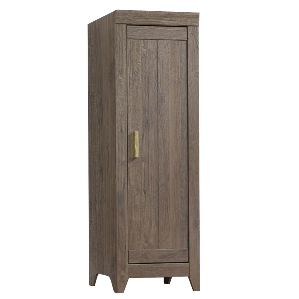 Sauder Woodworking Home Furniture Adept Storage Cabinet Fossil Oak (Open Box)
