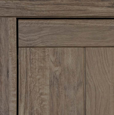 Sauder Woodworking Home Furniture Adept Storage Cabinet Fossil Oak (Open Box)
