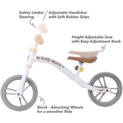 Yvolution My Buddy Wheels Horse Toddler Training Bike with Plush Toy (Open Box)