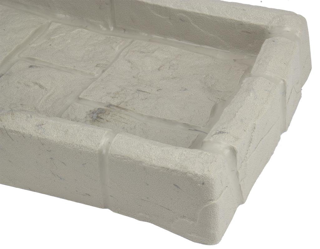 Suncast SB24 Decorative Rain Gutter Downspout Splash Block, Taupe (20 Pack) - VMInnovations