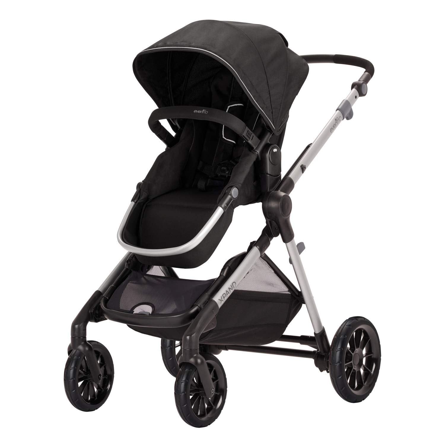 Evenflo 13812255 Pivot Xpand Infant Toddler Baby Modular Stroller, Stallion (Refurbished)