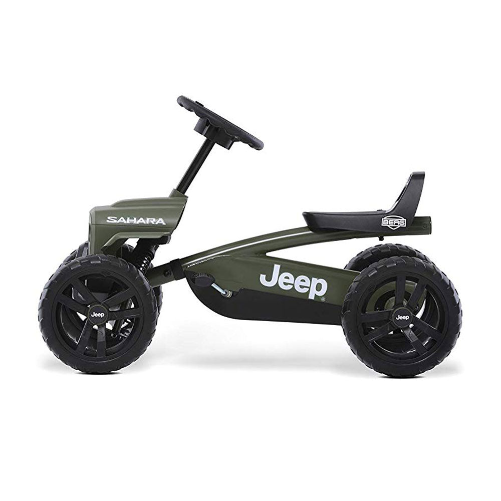 BERG Toys Jeep Buzzy Sahara Pedal Powered Kids Adjustable Go Kart (Used)