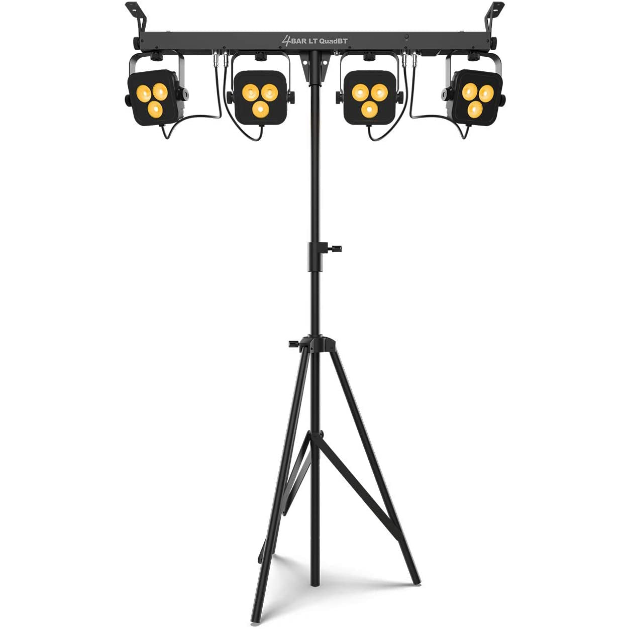 CHAUVET DJ 4Bar LT QuadBT Bluetooth Compatible LED Lighting System with Remote - VMInnovations