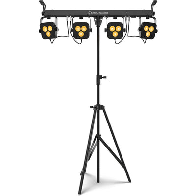 CHAUVET DJ 4Bar LT QuadBT Bluetooth Compatible LED Lighting System with Remote - VMInnovations