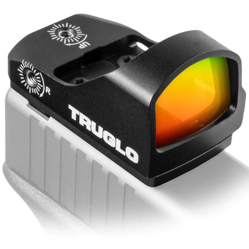TruGlo Tru-Tec Micro Green-Dot 3 MOA Weaver Hunting Tactical Weapon Sight, Black