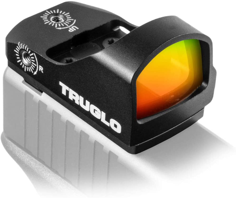 TruGlo Tru-Tec Micro Red-Dot 3 MOA Weaver Hunting Tactical Weapon Sight, Black - VMInnovations