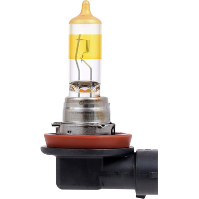 Sylvania H11 Fog Vision Yellow High Performance Halogen Light Bulb Set, 2 Pack (Used)