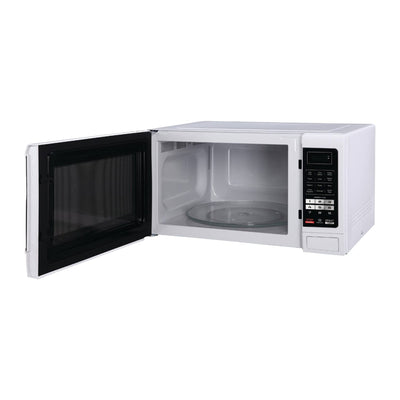 Magic Chef 1100 Watt 1.6 Cubic Feet Digital Countertop Microwave, White (Used) - VMInnovations