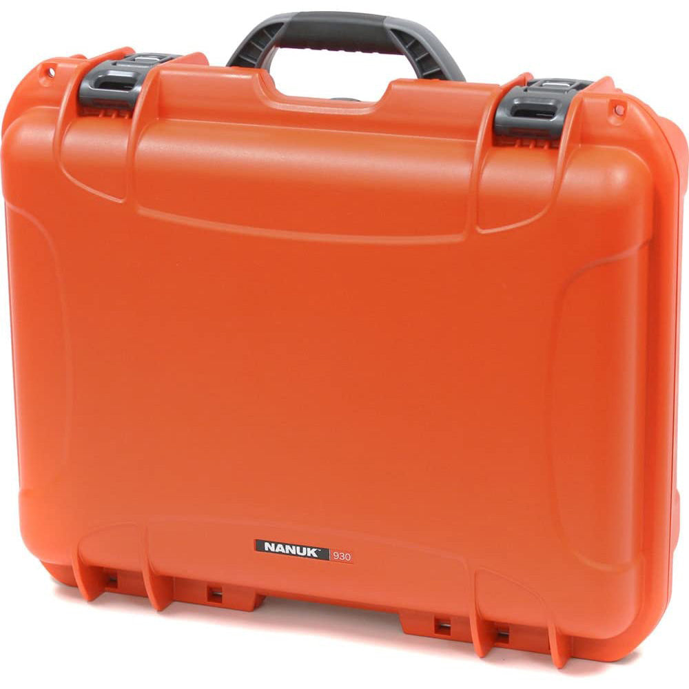 Nanuk Impact Resistant Waterproof Hard Carrying Case w/Cubed Foam, Orange (Used)