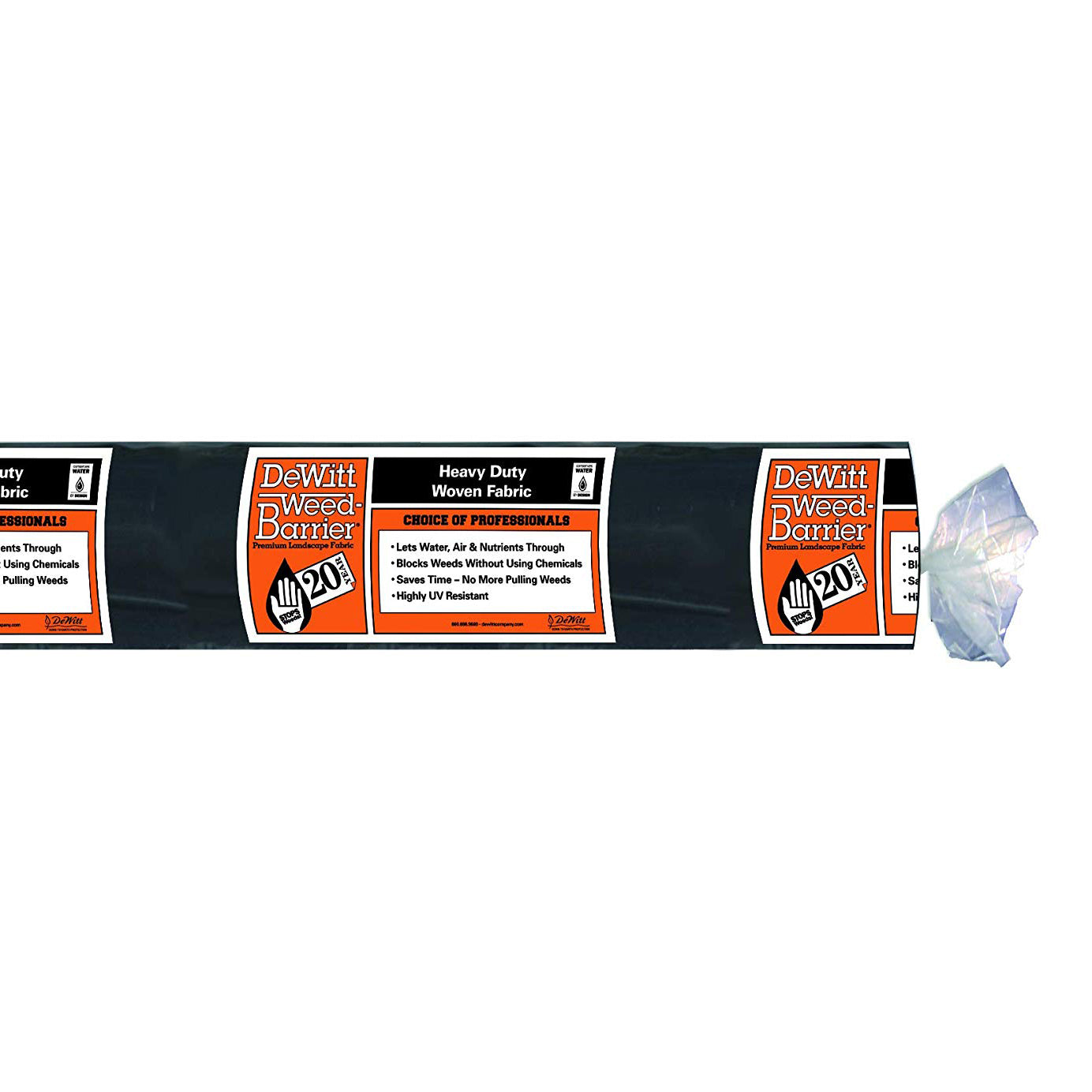 DeWitt 20 Year 4.1-Oz Home & Commercial Landscape Weed Barrier,250 Ft (Open Box)