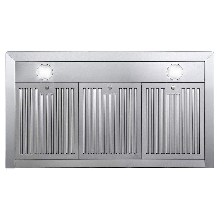 Cosmo 36 In Wall Mount Range Hood with Push Control, Stainless Steel (Open Box)