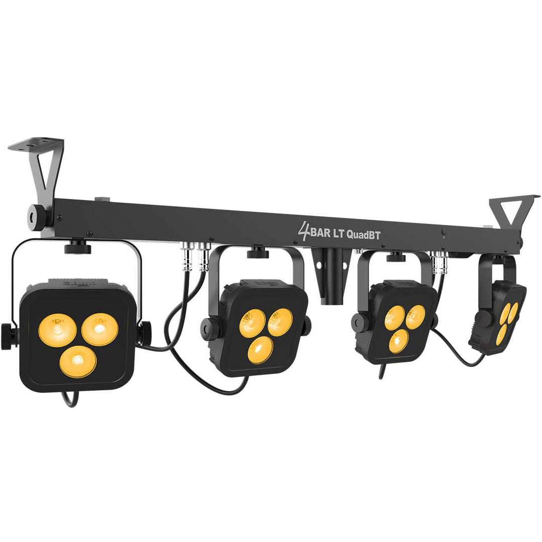 CHAUVET DJ 4Bar LT QuadBT Bluetooth Compatible LED Lighting System with Remote