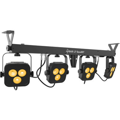 CHAUVET DJ 4Bar LT QuadBT Bluetooth Compatible LED Lighting System with Remote