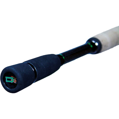 Dobyns Rods Fury Series 7 Foot 1 Pc Fast Casting Rod, Black/Green (Open Box)