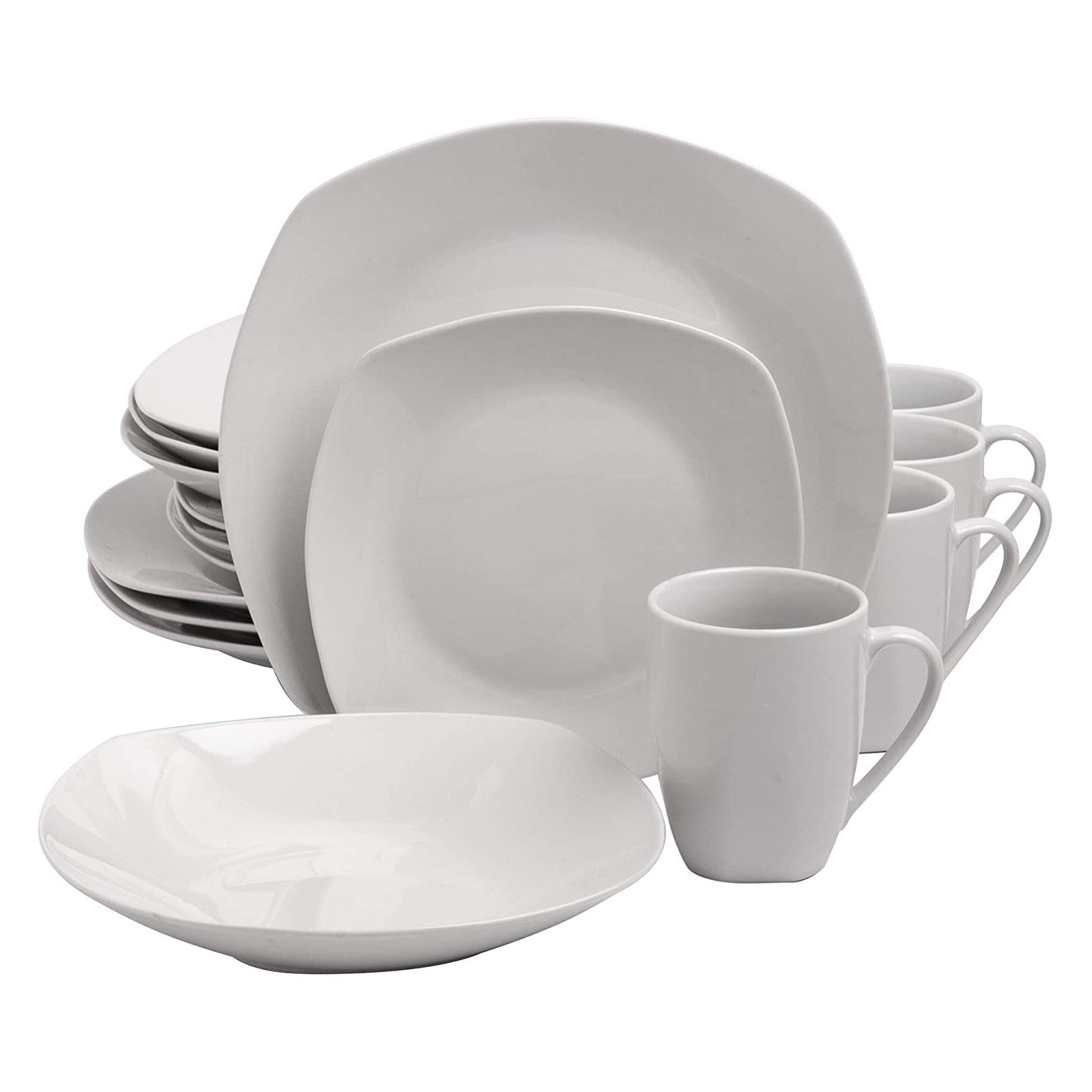 Gibson Porcelain 16 Piece Dinnerware Set Plates (Used) - VMInnovations