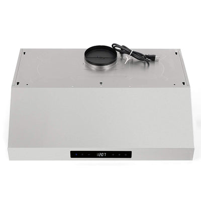 Cosmo 30" Under Cabinet Range Hood w/ Touch Control, Stainless Steel (For Parts)