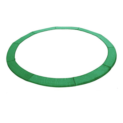 Exacme 14-Foot Round Trampoline Frame Spring Cover Safety Pad Replacement, Green