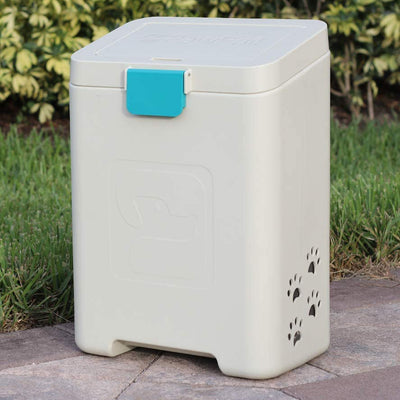 PawPail Outdoor Pet Waste Station Bundle w/ Air Filter & Poop Bags for Big Dogs