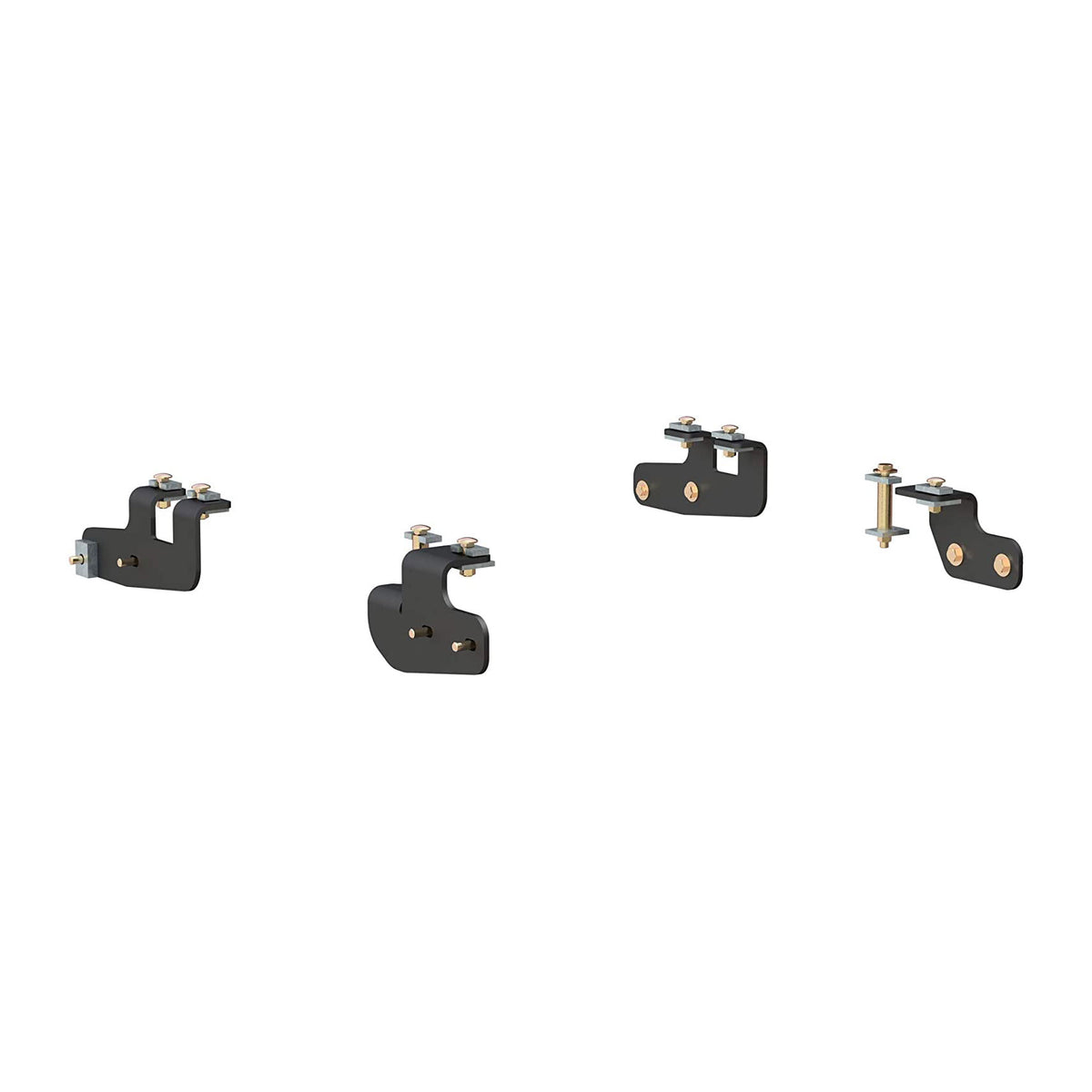 Curt Custom Dodge Ram 2500 5th Wheel Trailer Installation Rail Brackets (Used)