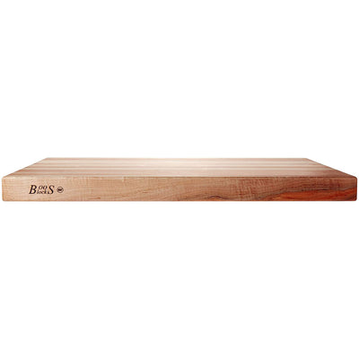 John Boos Reversible 30 In Wide Edge Grain Cutting Board and Moisture Cream Set