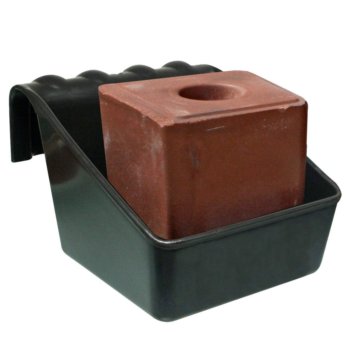 Little Giant 50lb Plastic Universal Livestock Block Holder and Feeder (Open Box) - VMInnovations