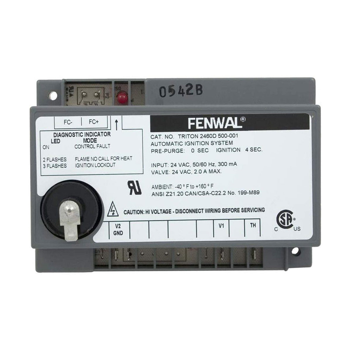 Pentair DSI Ignition Control Replacement, Pool and Spa Heater System (For Parts)