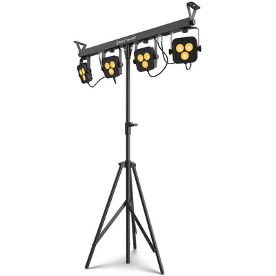 CHAUVET DJ 4Bar LT QuadBT Bluetooth Compatible LED Lighting System with Remote - VMInnovations
