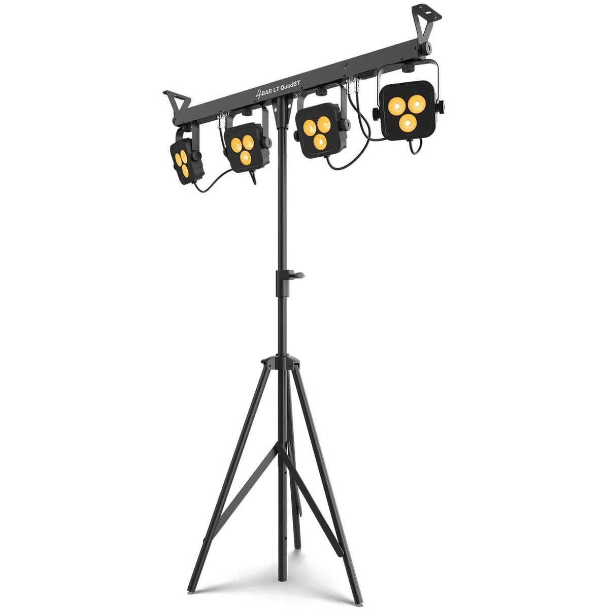 CHAUVET DJ LT QuadBT Bluetooth Compatible LED Lighting System w/ Remote (2 Pack)