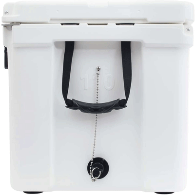 Driftsun Portable 110 Quart Insulated Hardside Cooler, White (Open Box)