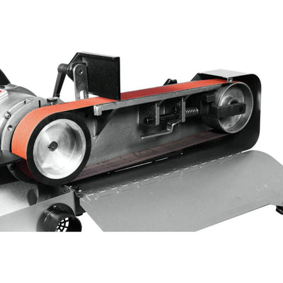 Jet 8 Inch Variable Speed Industrial Grinder and 2 x 48 Belt Sander (Used)