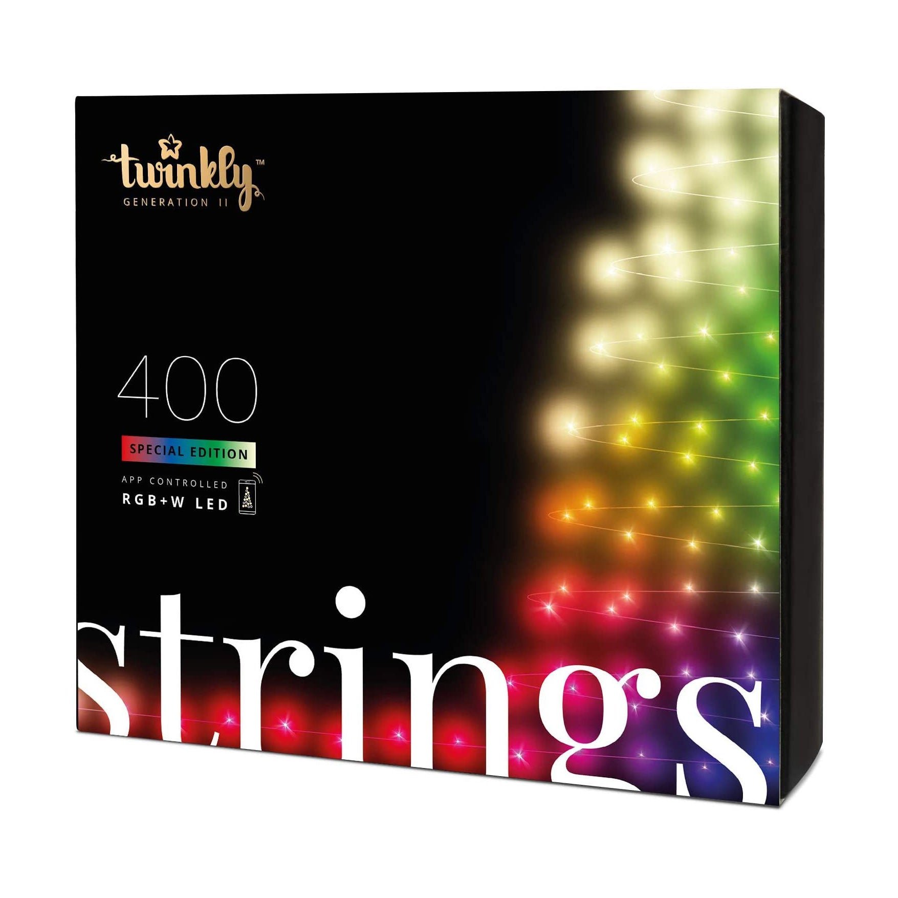 National Tree Company Kingswood 7 Foot Slim Christmas Tree & Color String Lights