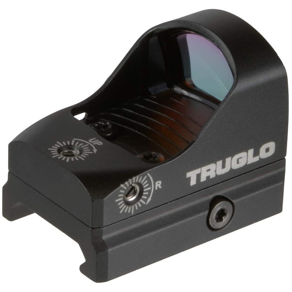 TruGlo Tru-Tec Micro Green-Dot 3 MOA Weaver Hunting Tactical Weapon Sight, Black - VMInnovations