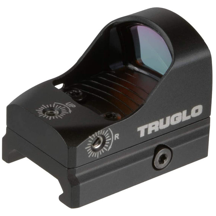 TruGlo Tru-Tec Micro Red-Dot 3 MOA Weaver Hunting Tactical Weapon Sight, Black - VMInnovations