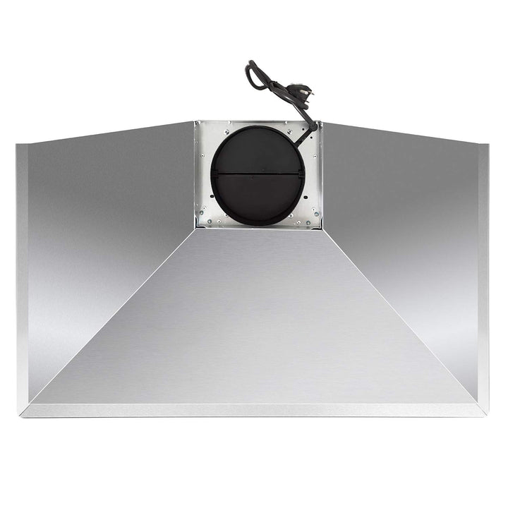 Cosmo 36 In Wall Mount Range Hood with Push Control, Stainless Steel (Open Box)