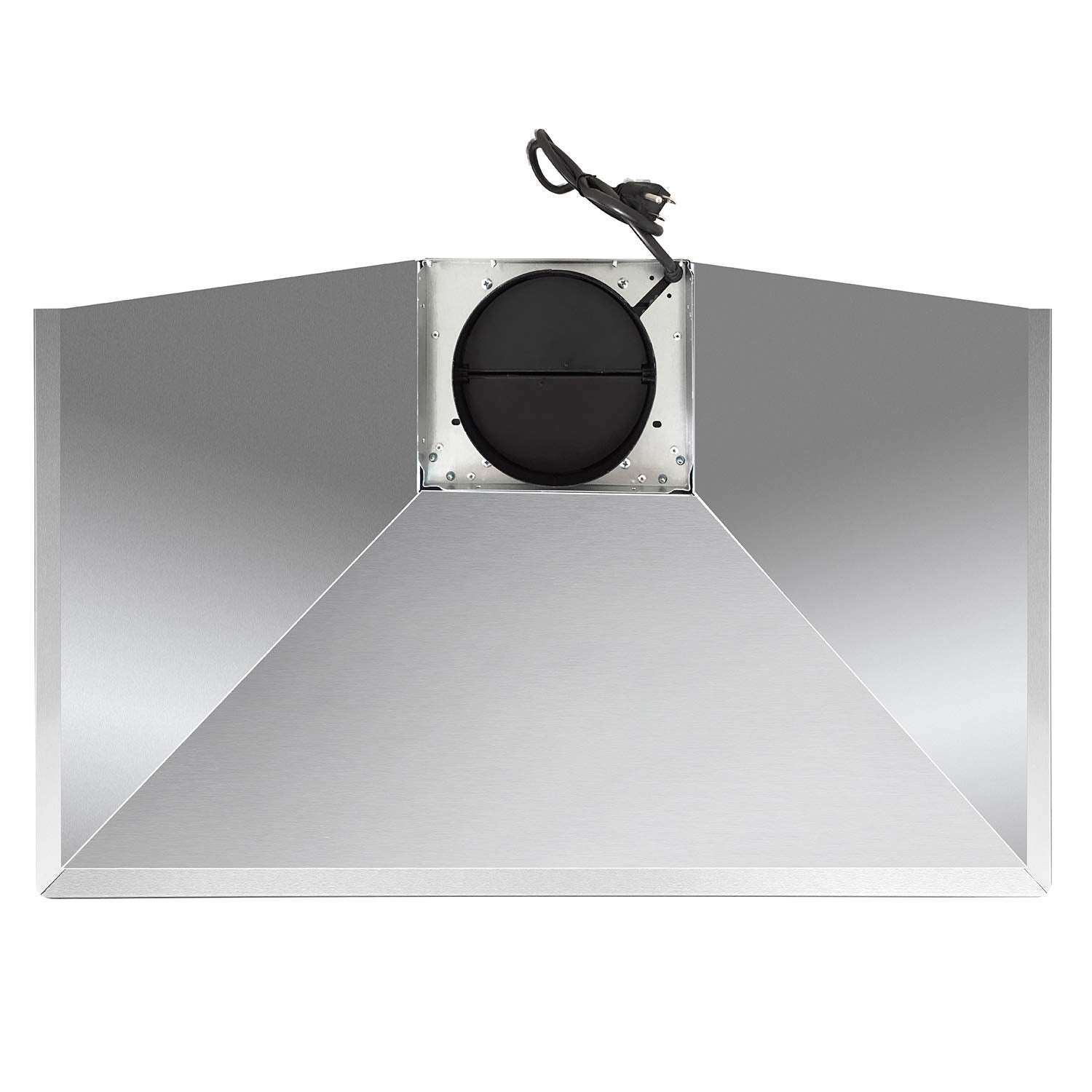 Cosmo 36 In Wall Mount Range Hood with Push Control, Stainless Steel (Open Box)