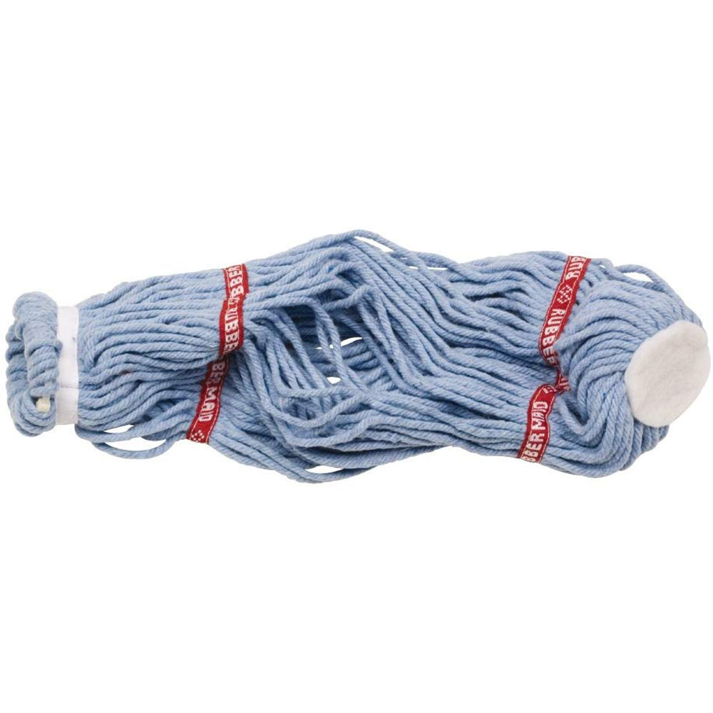 Rubbermaid FG6B1204 Refill for Ratchet Handle Microban Twist Mop w/ 2 Tail Bands