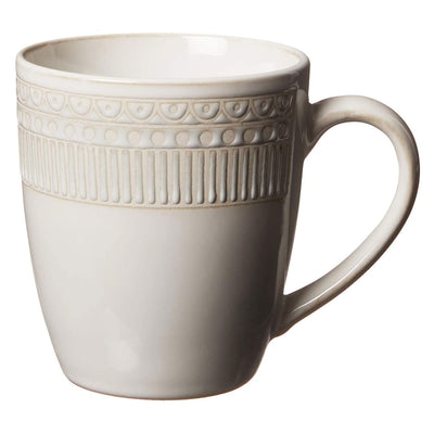 Gibson 16 Piece Reactive Glaze Dinnerware Set Plates, Bowls, and Mugs, Cream (For Parts)
